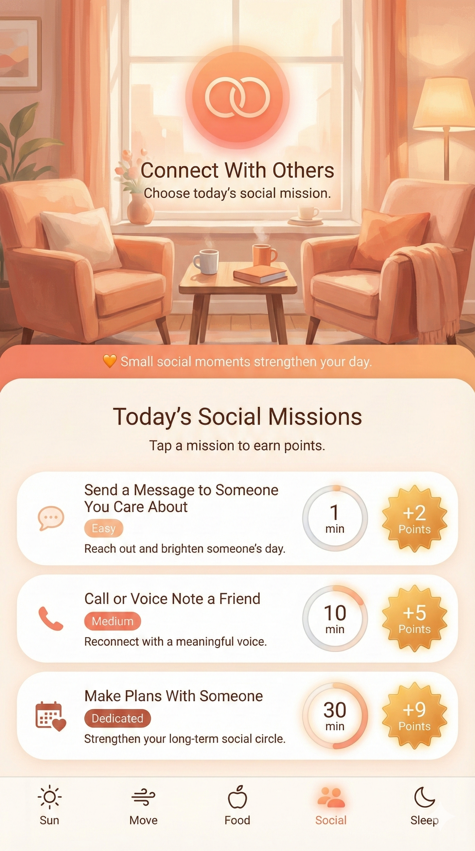 Social screen concept